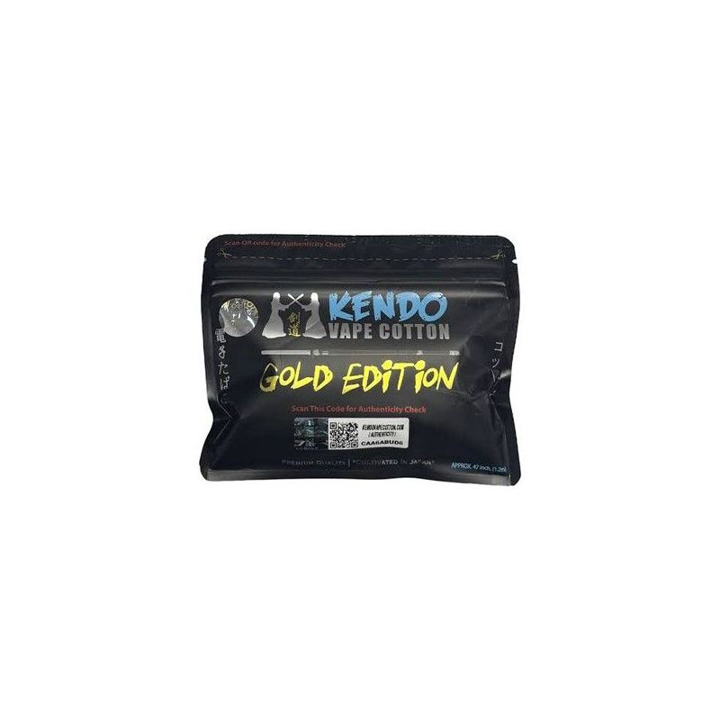 Cotton Kendo Vape Cotton - Gold Edition 1.2m | BigVapoteur