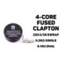 Grzałka DARK COILS - 4-CORE FUSED CLAPTON 0,13 | BigVapoteur