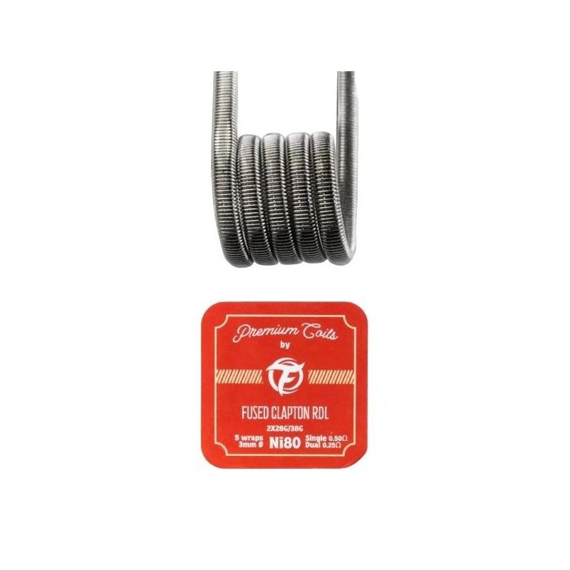 Grzałka Fumytech Fused Clapton RDL Ni80 0.50 o | BigVapoteur