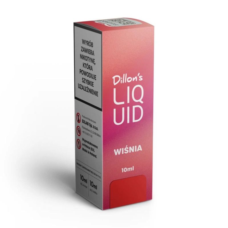 Liquid Dillon's 10ml - Wiśnia 20MG | BigVapoteur