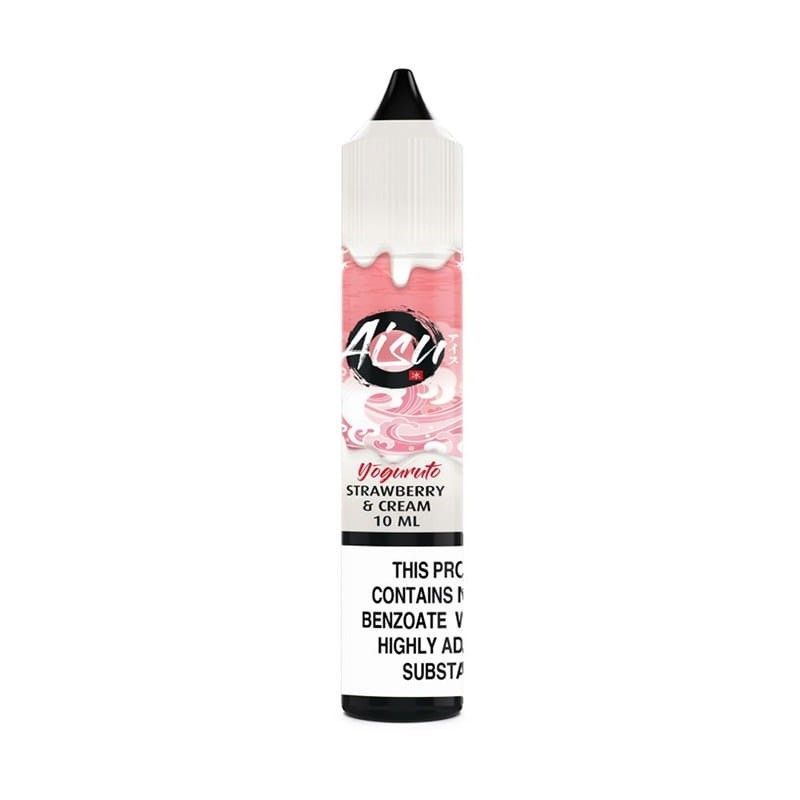 Liquid Aisu Salt 20mg 10ml - Strawberry Cream | BigVapoteur