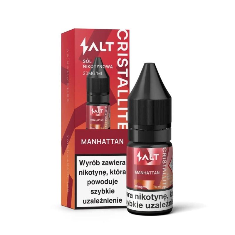 LIQUID CRISTALLITE Salt 10ml 20mg - Manhattan | BigVapoteur