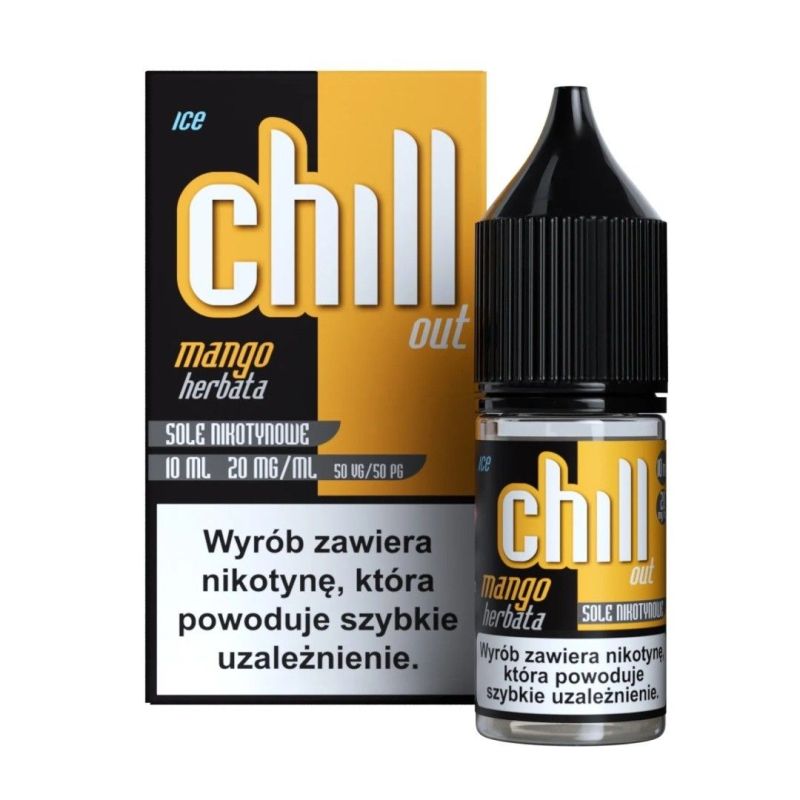 Liquid Chill Out Salt 10ml - Mango Herbata Ice | BigVapoteur