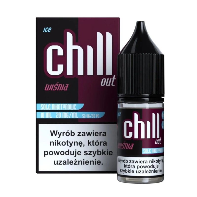 Liquid Chill Out Salt 10ml - Wiśnia Ice 20mg ( | BigVapoteur