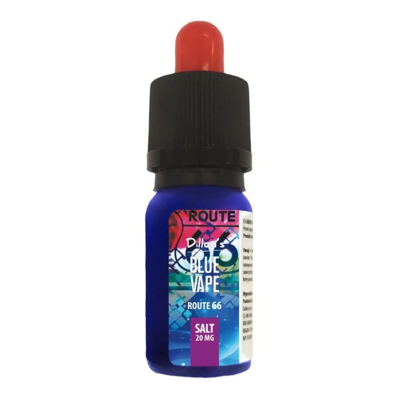 Liquid Dillon's Blue Vape Salt - Route 66 20mg | BigVapoteur