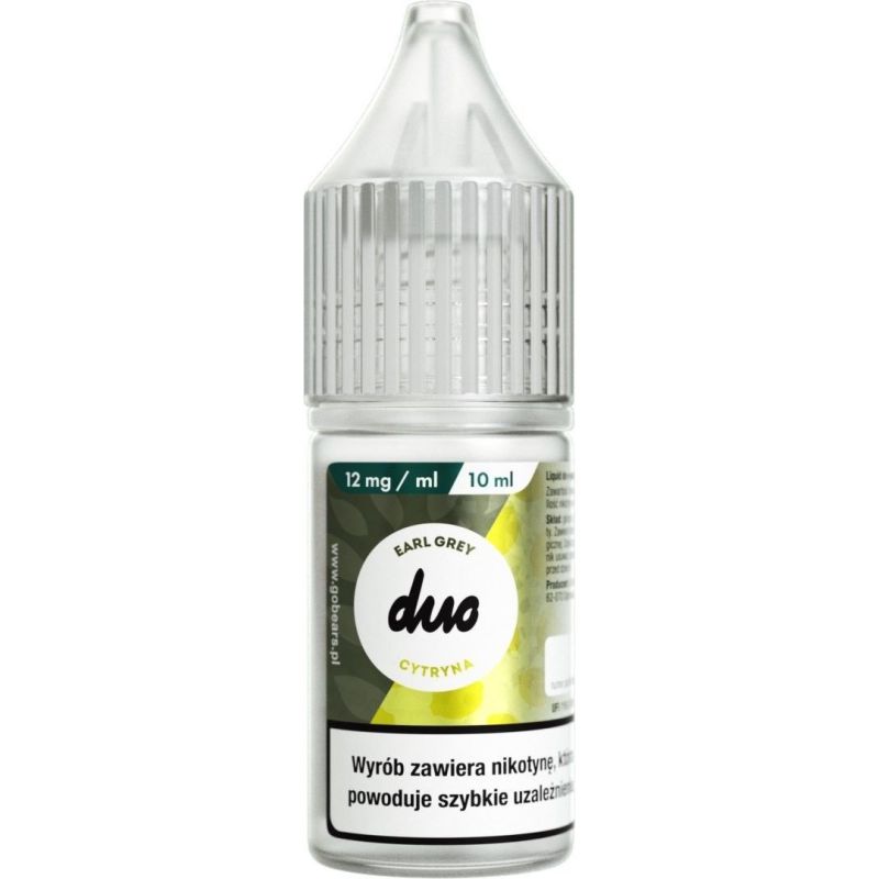 E-liquide Duo Nicotine 10ml - Earl Gray Citron 12mg | BigVapoteur