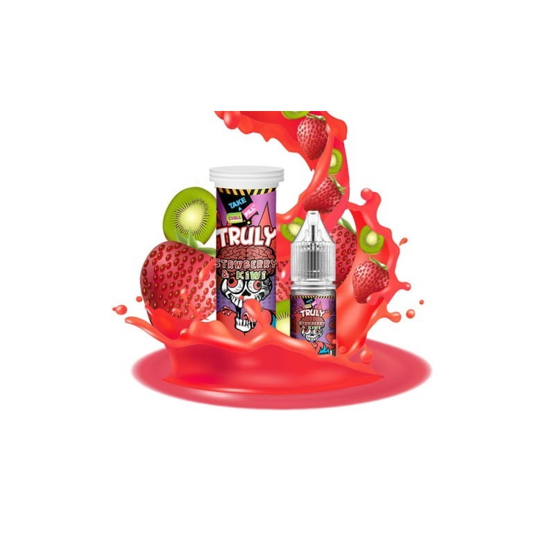 Chill Pill 10ml - Truly Strawberry Kiwi Flavor | BigVapoteur
