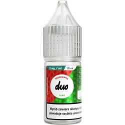 Liquid Duo Nicotine 10ml - Truskawka Kiwi 3mg | BigVapoteur