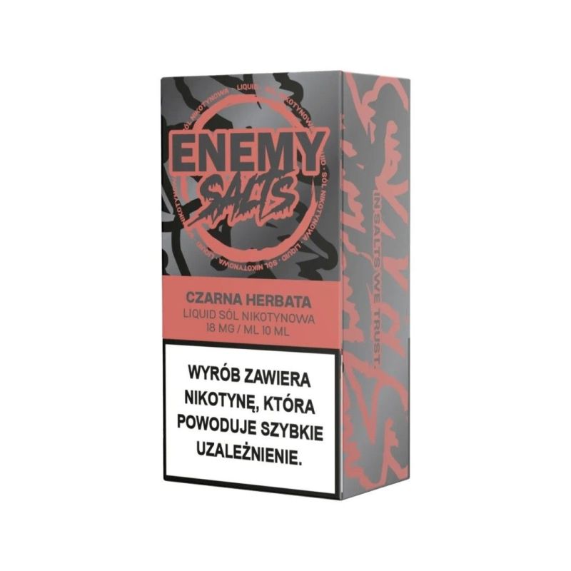 Liquid Enemy Salts - Czarna Herbata 18mg | BigVapoteur