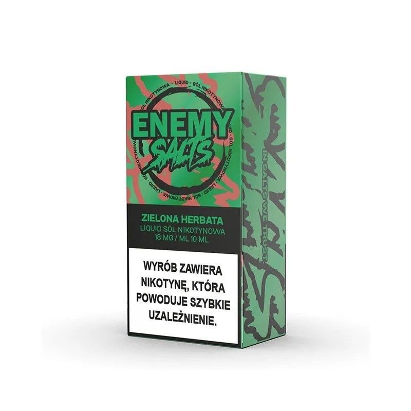 Liquid Enemy Salts - Zielona Herbata 18mg (A25 | BigVapoteur