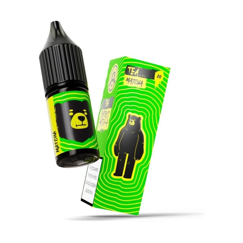Liquid Go Bears Tea Salt 10ml - Matcha 20mg (A | BigVapoteur