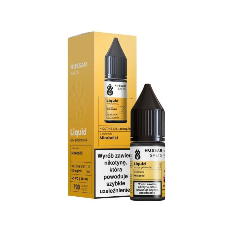 Liquid Hussar Salts 10ml - Mirabelka 20mg (A25 | BigVapoteur