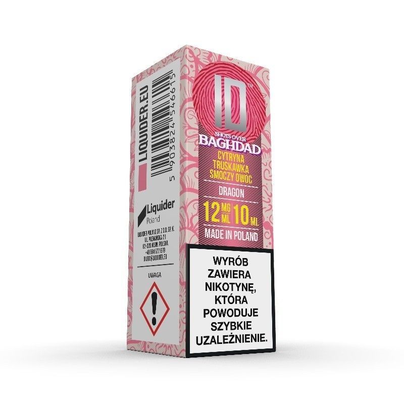 Liquid ID - 10ml Dragon 12mg (A25) | BigVapoteur