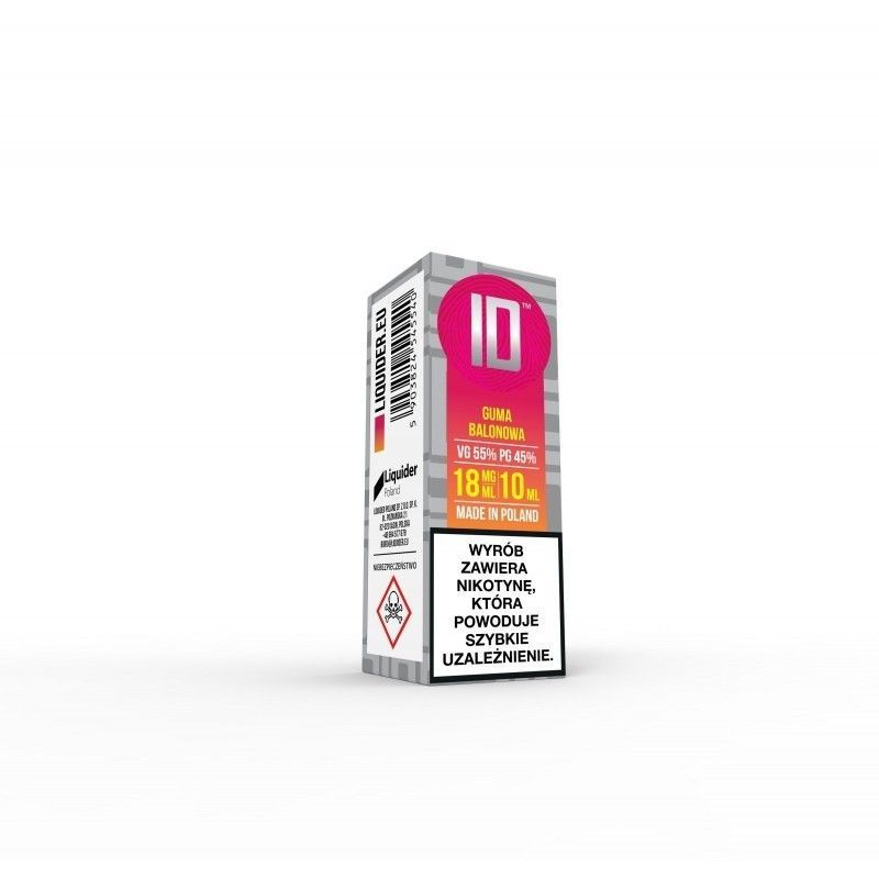 Liquid ID - 10ml Guma Balonowa 18mg (A25) | BigVapoteur