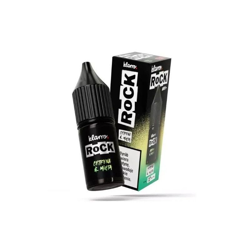 Liquid Klarro ROCK 10ml - Cytryna & Mięta 12mg | BigVapoteur