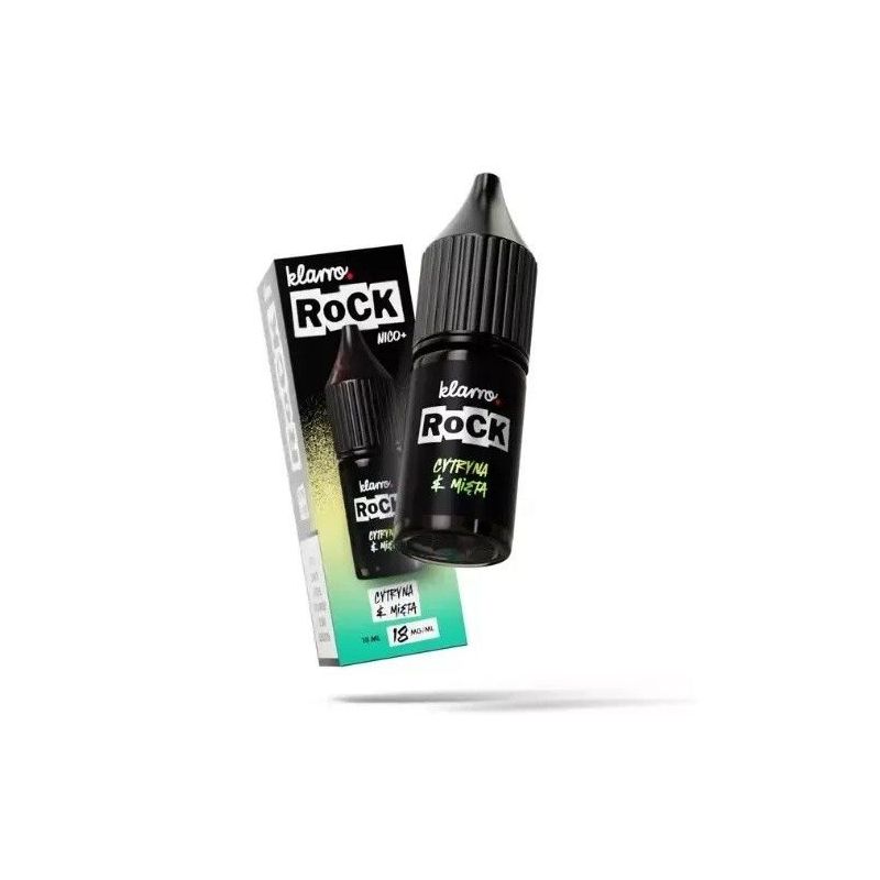 E-liquide Klarro ROCK 10ml - Citron & Menthe 18mg (A25) | BigVapoteur