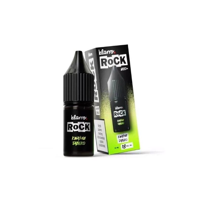 Liquid Klarro ROCK 10ml - Kwaśne Jabłko 18mg ( | BigVapoteur