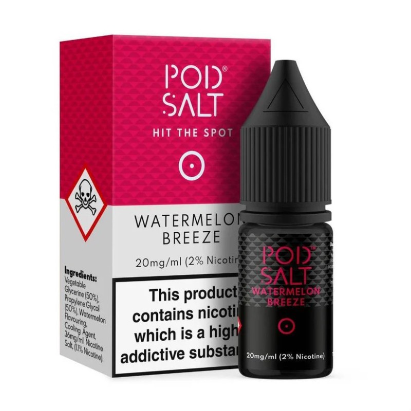 E-liquide Pod Salt NEXUS 20mg 10ml - Watermelon Breeze | BigVapoteur
