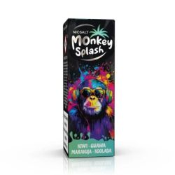 Liquid Monkey Splash Salt - Kiwi Guawa Marakuj | BigVapoteur