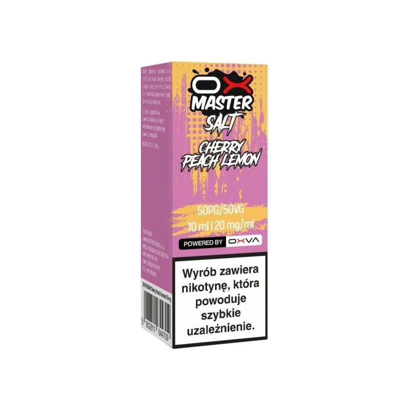 Liquid OXVA OX Master Salt - Cherry Peach Lemo | BigVapoteur