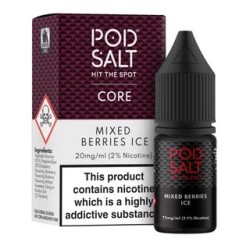Pod Salt Core 20mg 10ml - Mixed Berries Ice | BigVapoteur