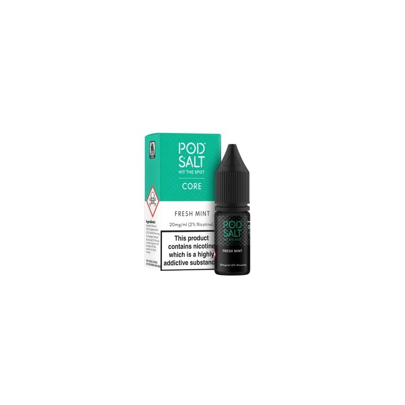 E-liquide Pod Salt Core 20mg 10ml - Menthe Fraîche | BigVapoteur