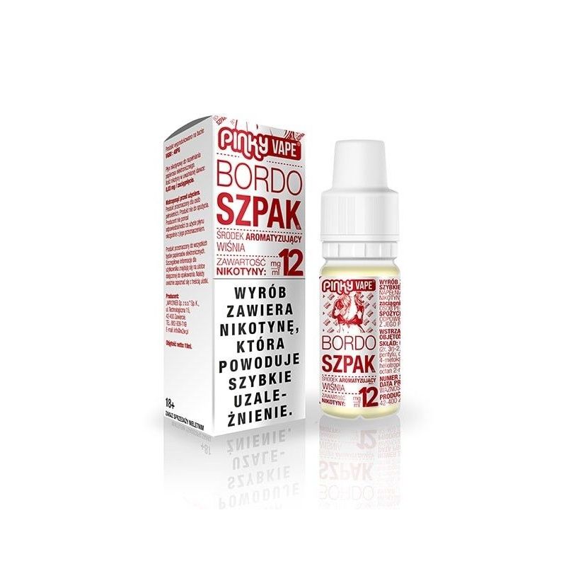 E-liquid Pinky Vape - Bordo Szpak 12mg 10ml (A25) | BigVapoteur