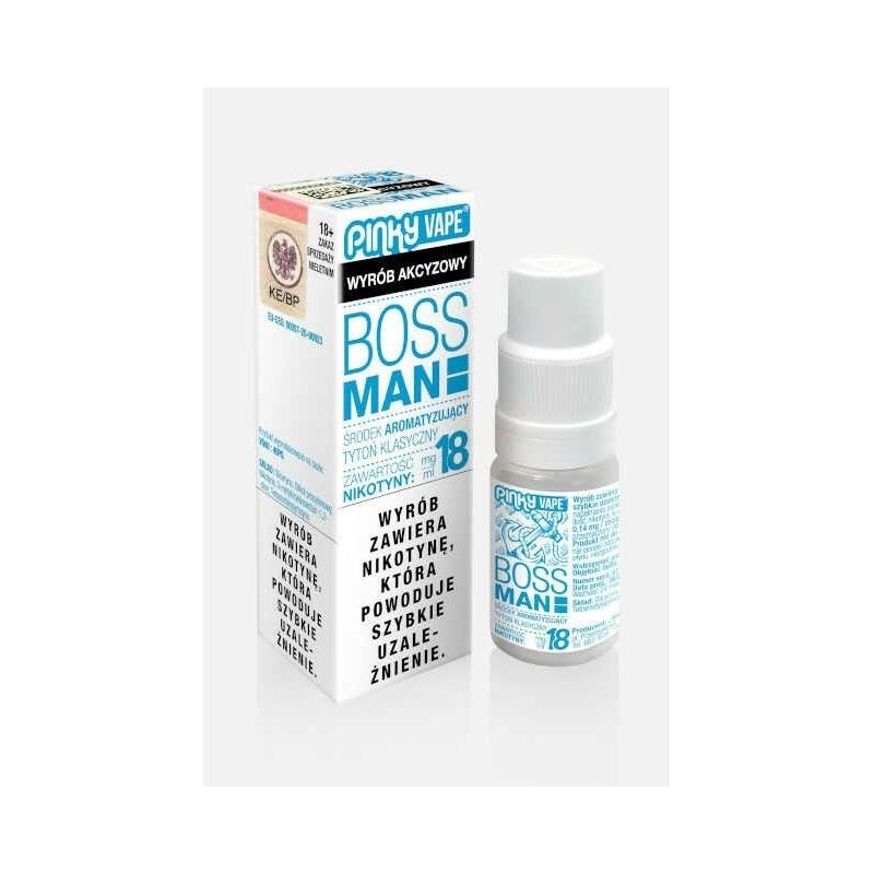 Liquid Pinky Vape - Bossman 6mg 10ml (A25) | BigVapoteur