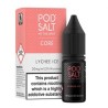E-liquide Pod Salt Core 20mg 10ml - Litchi Glacé | BigVapoteur