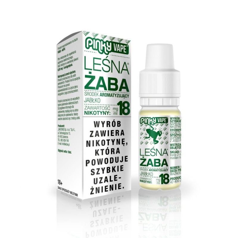 Liquid Pinky Vape - Leśna Żaba 18mg 10ml (A25) | BigVapoteur