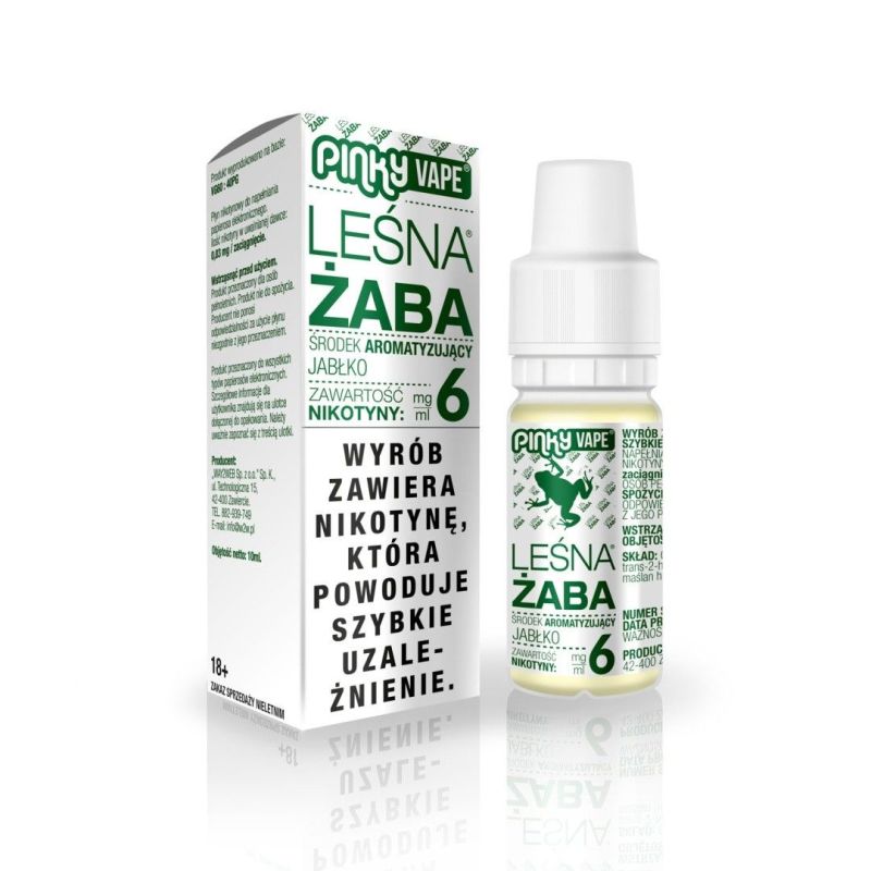 E-liquid Pinky Vape - Leśna Żaba 6mg 10ml (A25) | BigVapoteur