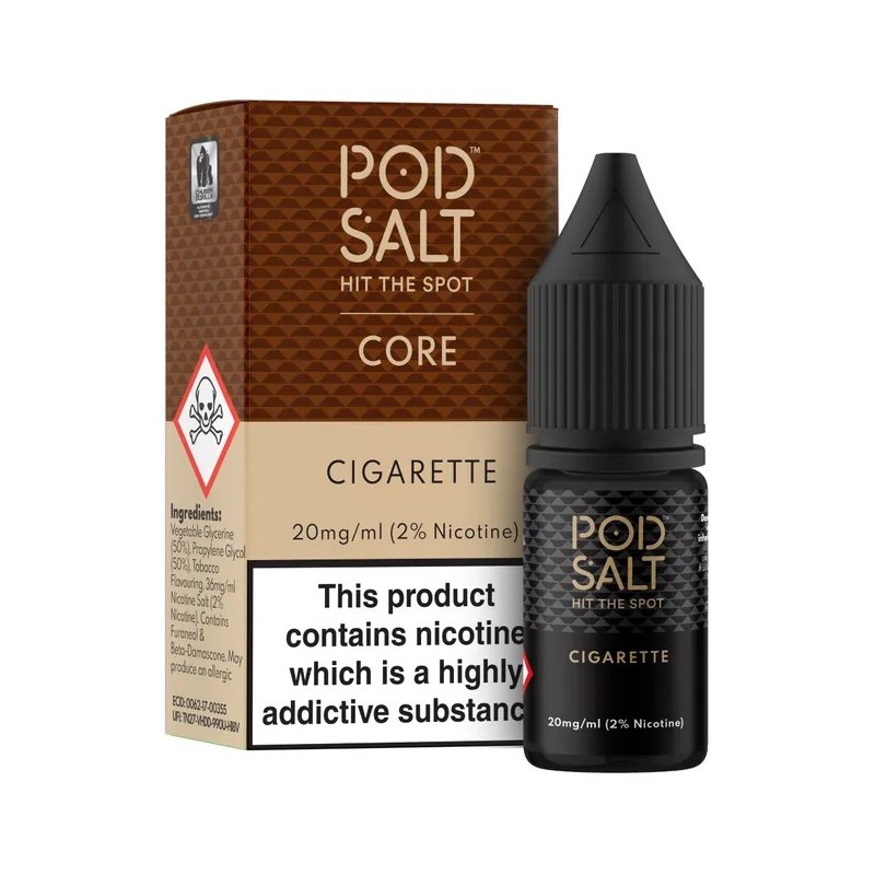 E-liquide Pod Salt Core 20mg 10ml - Cigarette | BigVapoteur