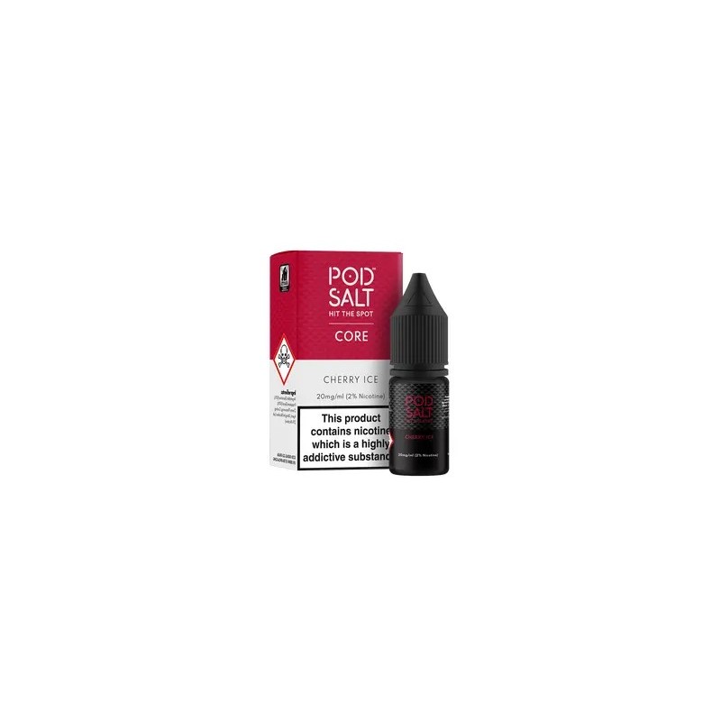 Liquid Pod Salt Core 20mg 10ml - Cherry Ice | BigVapoteur