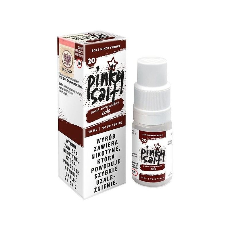 Liquid Pinky Vape Salt - 10ml Cola 20mg (A25) | BigVapoteur