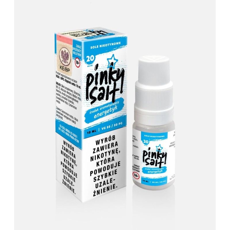 Liquid Pinky Vape Salt - 10ml Energetyk 20mg ( | BigVapoteur