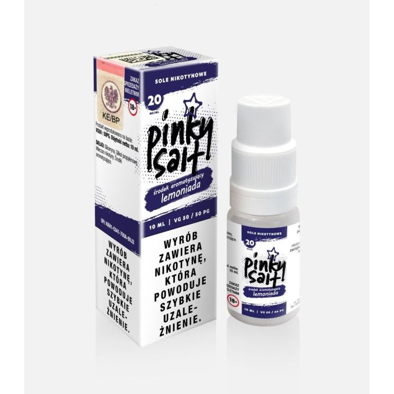 Liquid Pinky Vape Salt - 10ml Lemoniada 20mg ( | BigVapoteur