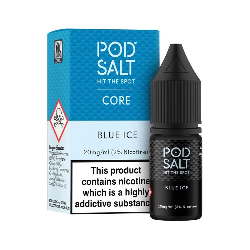 Liquid Pod Salt Core 20mg 10ml - Blue Ice | BigVapoteur