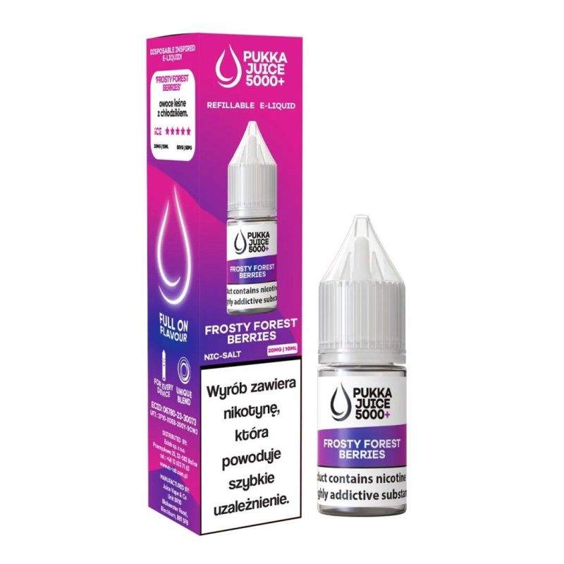 Liquid Pukka Juice 5000 Salt - Frosty Forest B | BigVapoteur