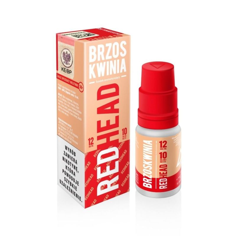 Liquid RedHead - Brzoskwinia 12mg 10ml (A25) | BigVapoteur