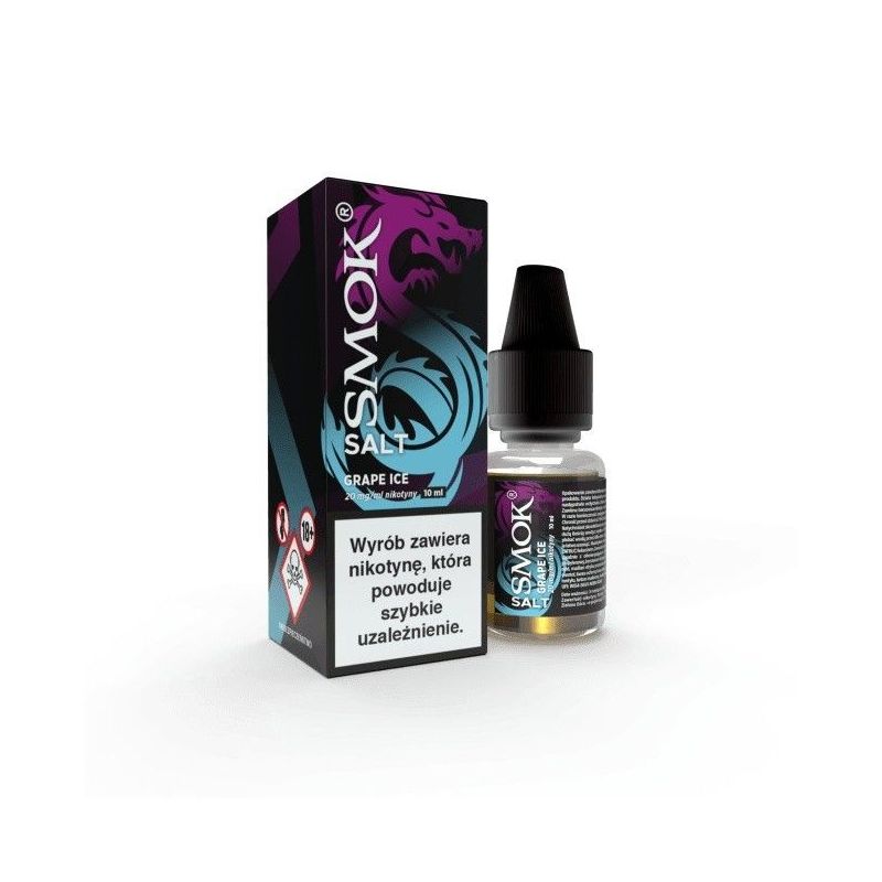 Liquid Smok Salt 10ml - Grape Ice 20mg (A25) | BigVapoteur