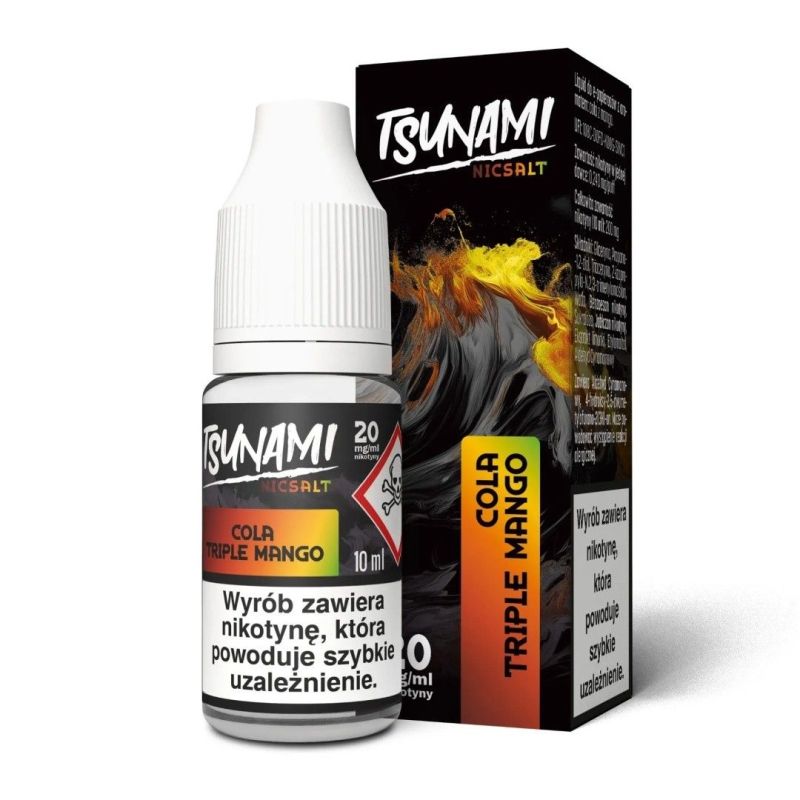 Liquid Tsunami NicSalt 10ml - Cola Triple Mang | BigVapoteur