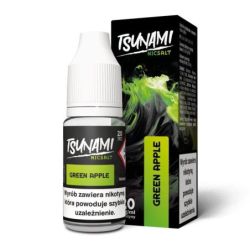 Liquid Tsunami NicSalt 10ml - Green Apple 20mg | BigVapoteur
