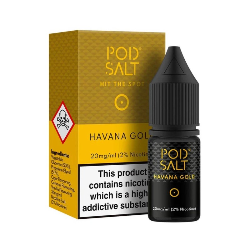 Pod Salt Core 20mg 10ml - Havana Gold | BigVapoteur