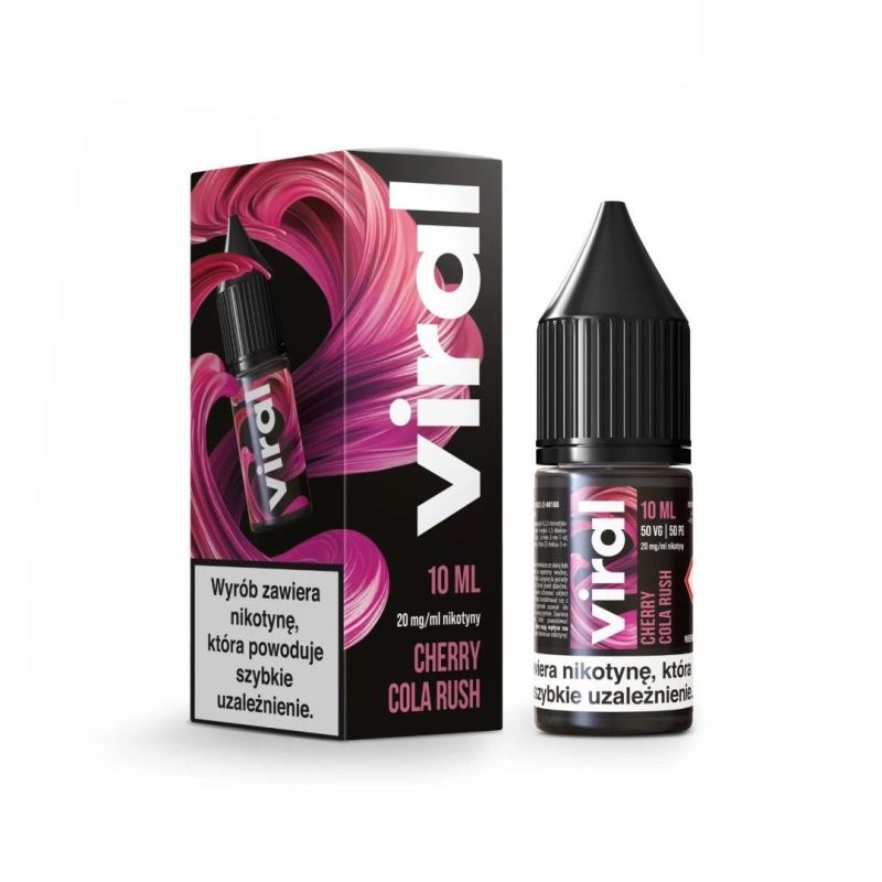 Liquid Viral Salt 10ml - Cherry Cola Rush 20mg | BigVapoteur