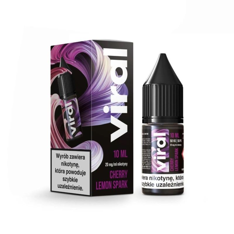 Liquid Viral Salt 10ml - Cherry Lemon Spark 20 | BigVapoteur