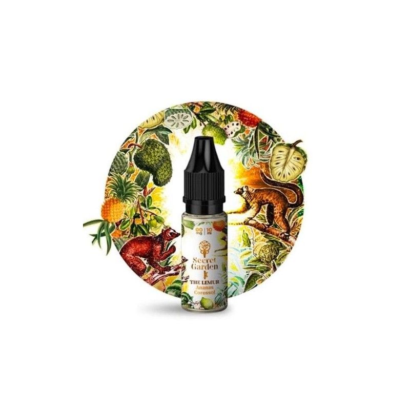 Liquid Secret Garden 6mg 10ml - The Lemur | BigVapoteur