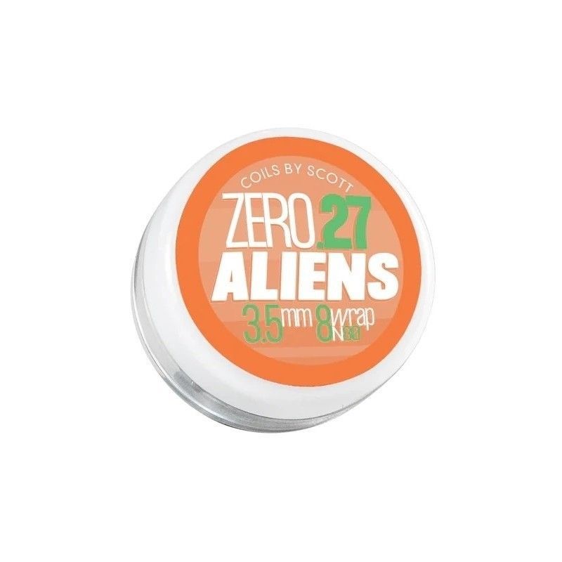 Coils by Scott Zero.27 Aliens 0,27 ohm NI80 | BigVapoteur