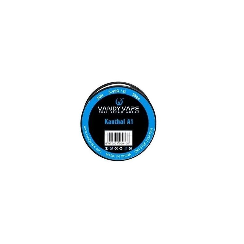 Drut Vandy Vape - Kanthal A1 26ga 30ft (3.45 / | BigVapoteur