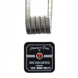 Coil Fumytech Triple Fused Clapton DL 0.3 Ni80 (10 pcs) | BigVapoteur