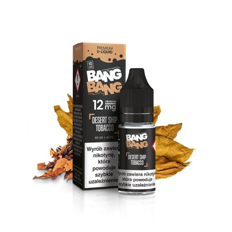 Liquid BANG BANG 10ml - Desert Ship Tobacco 12 | BigVapoteur